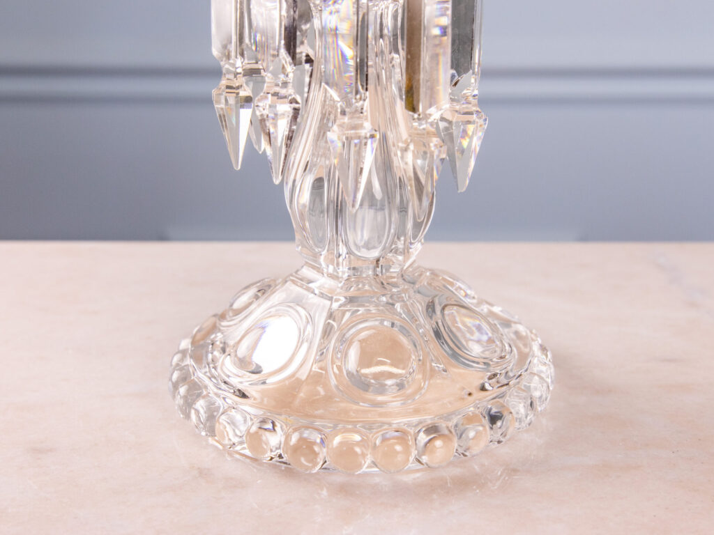 BN4A5848 Вінтажний кришталевий підсвічник Baccarat