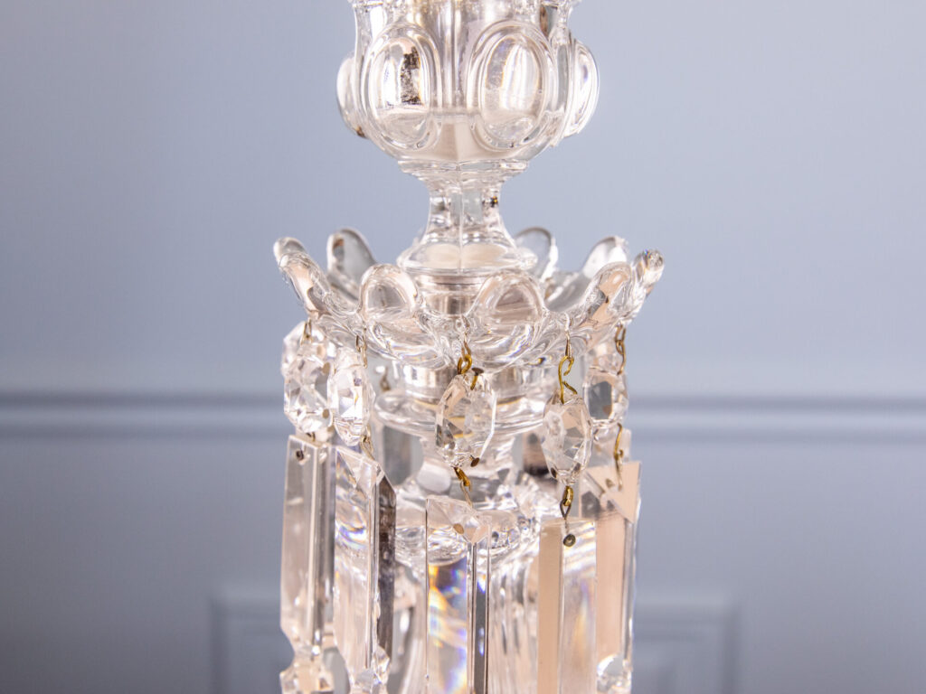 BN4A5853 Вінтажний кришталевий підсвічник Baccarat
