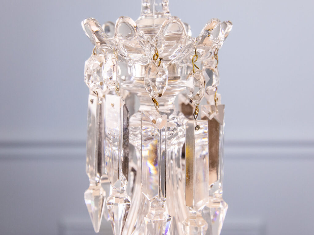 BN4A5857 Вінтажний кришталевий підсвічник Baccarat