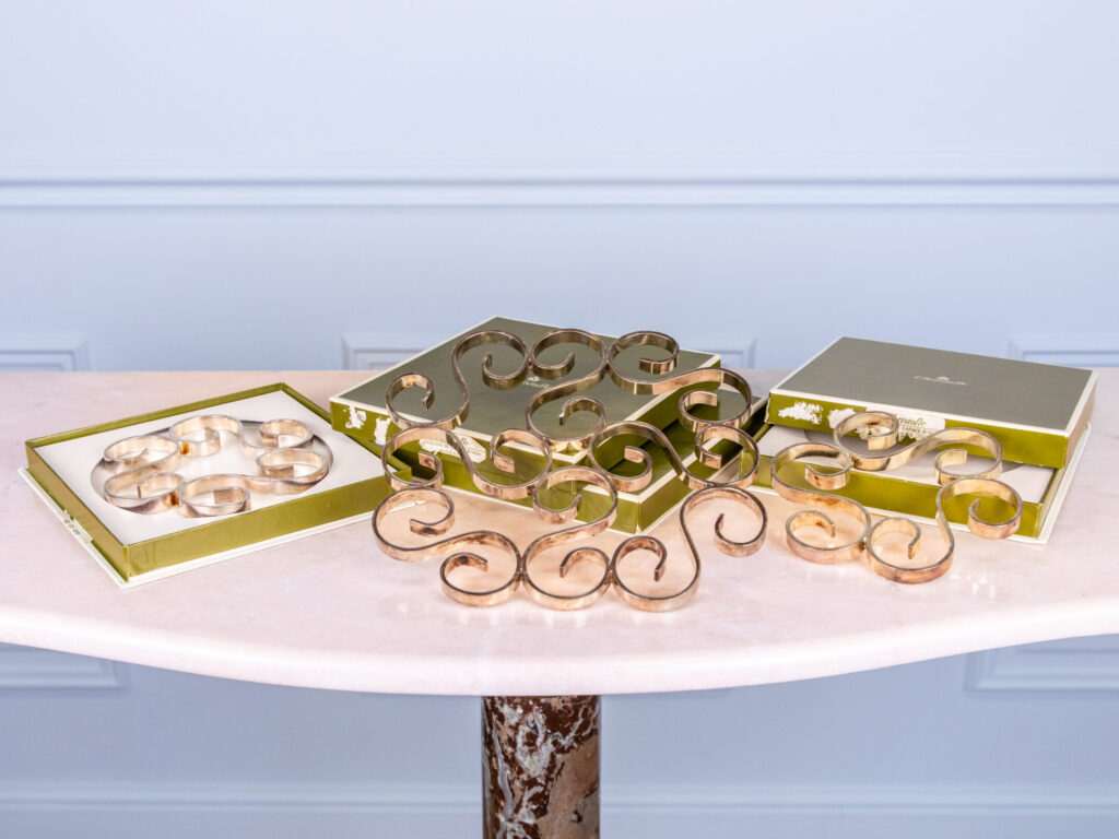 Вінтажні підставки під гарячий посуд Christofle