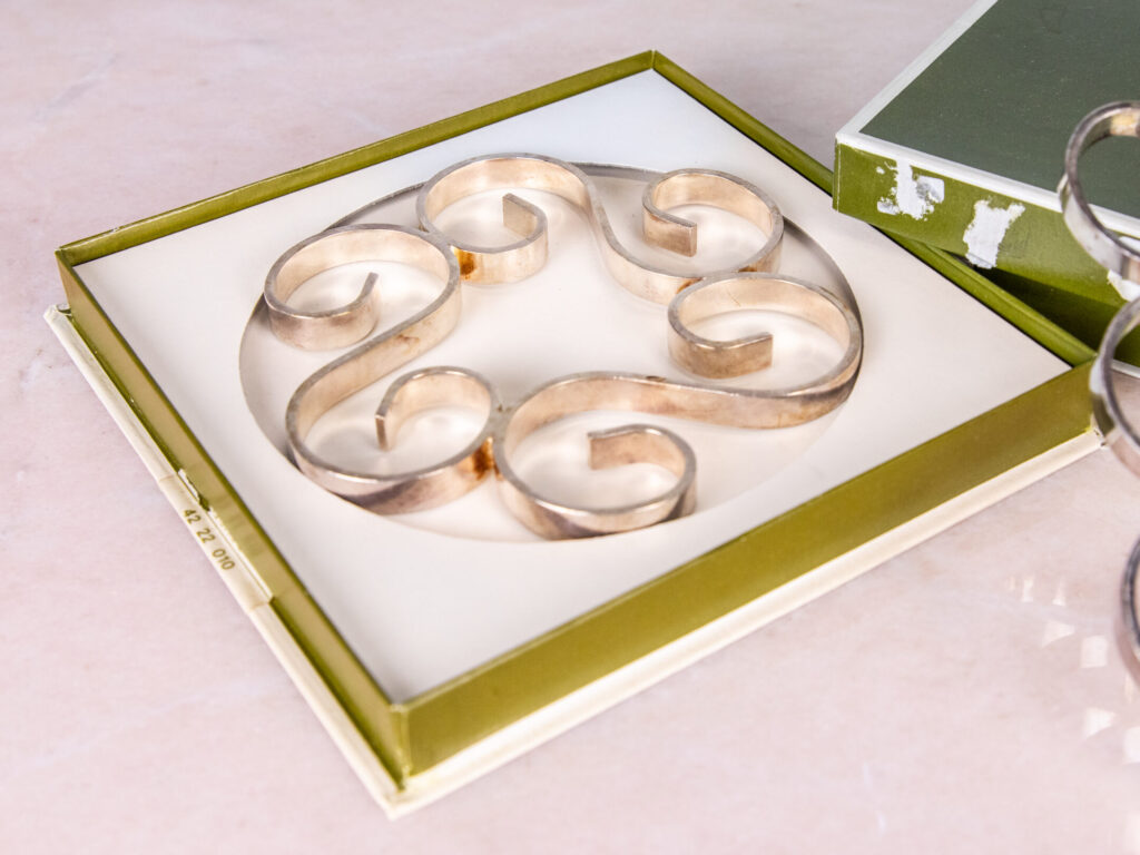 Вінтажні підставки під гарячий посуд Christofle