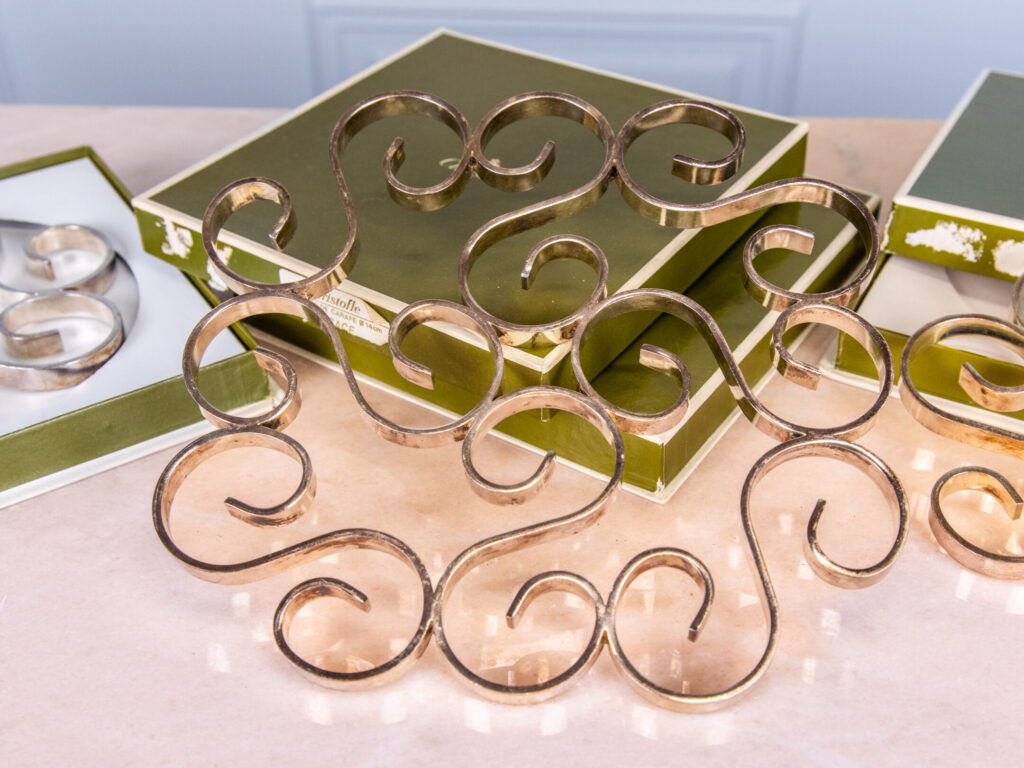 Вінтажні підставки під гарячий посуд Christofle