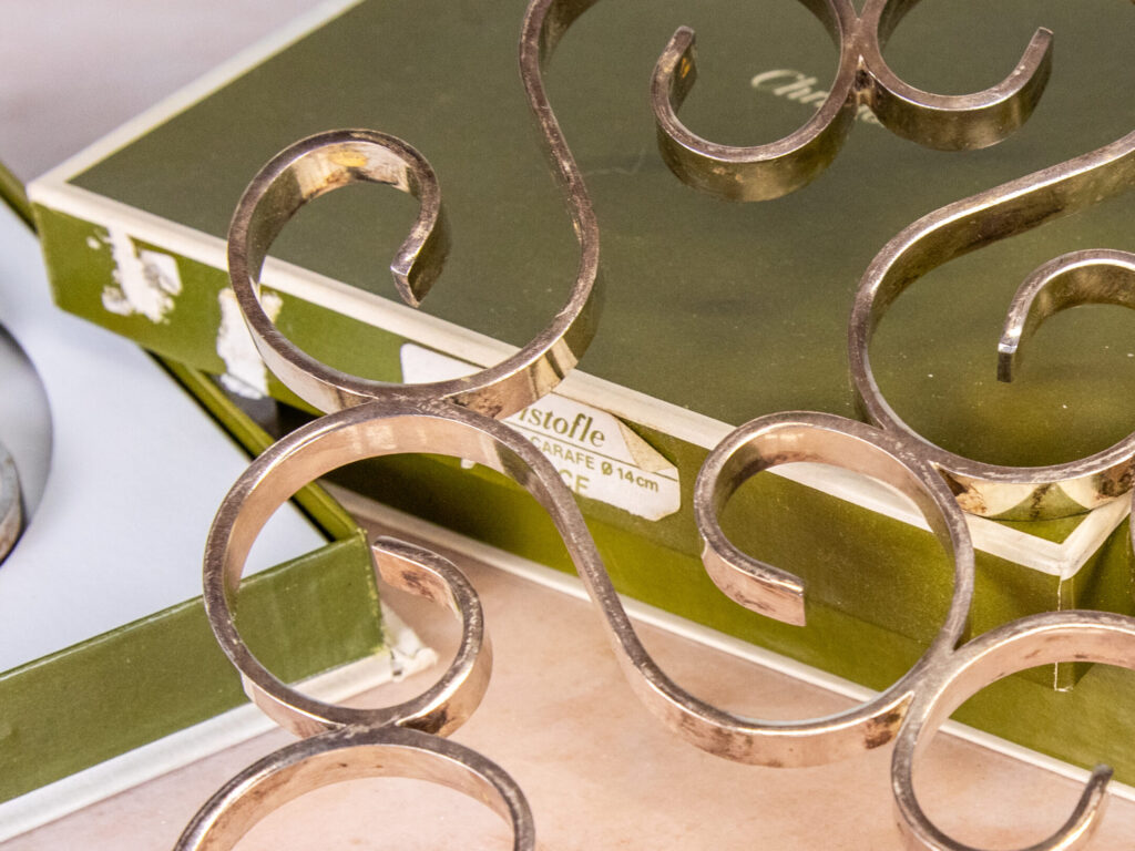 Вінтажні підставки під гарячий посуд Christofle