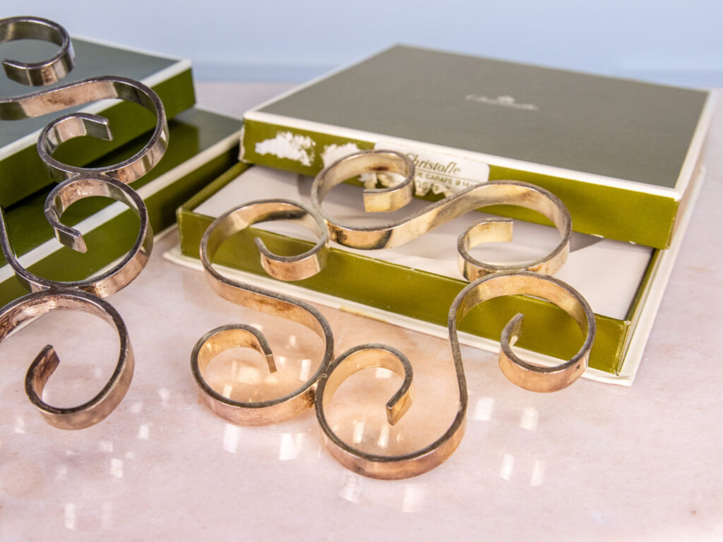 Вінтажні підставки під гарячий посуд Christofle