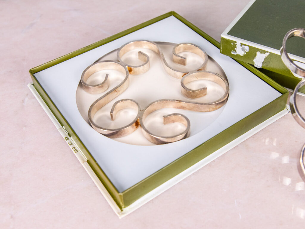 Вінтажні підставки під гарячий посуд Christofle