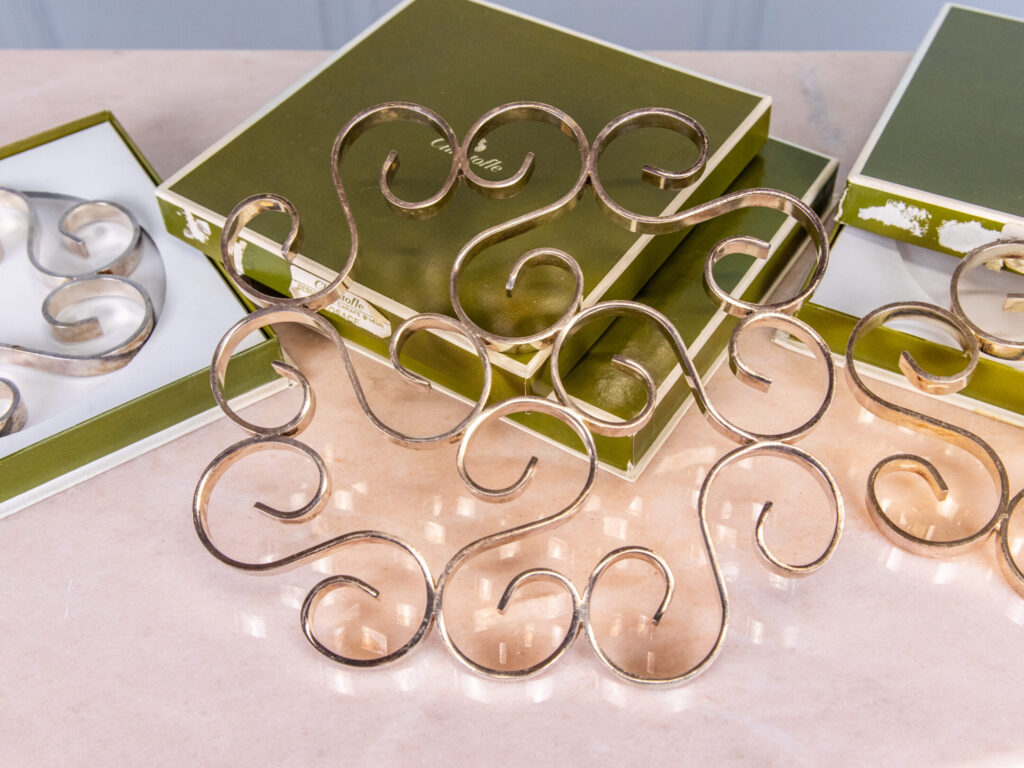 Вінтажні підставки під гарячий посуд Christofle