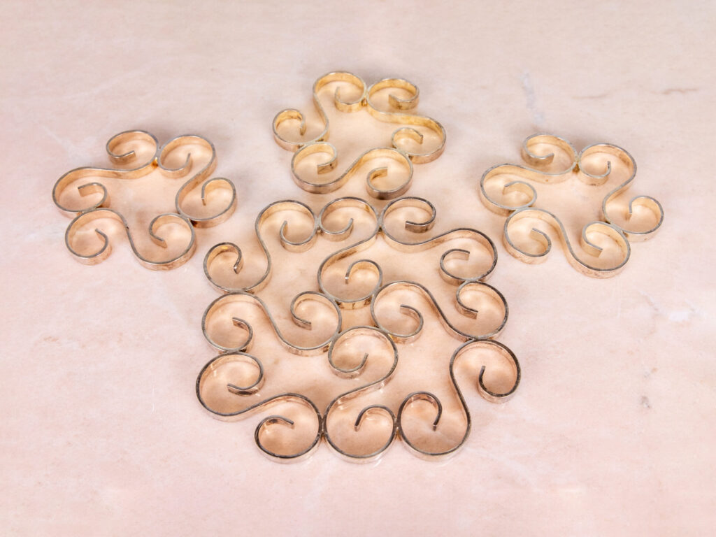 Вінтажні підставки під гарячий посуд Christofle