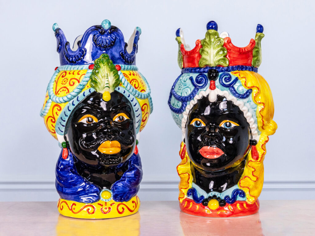 Вінтажні кашпо «Маври»