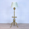 Антикварний торшер зі столиком