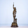 Антикварна бронзова скульптура «Верцингеторикс», A. Gaudez