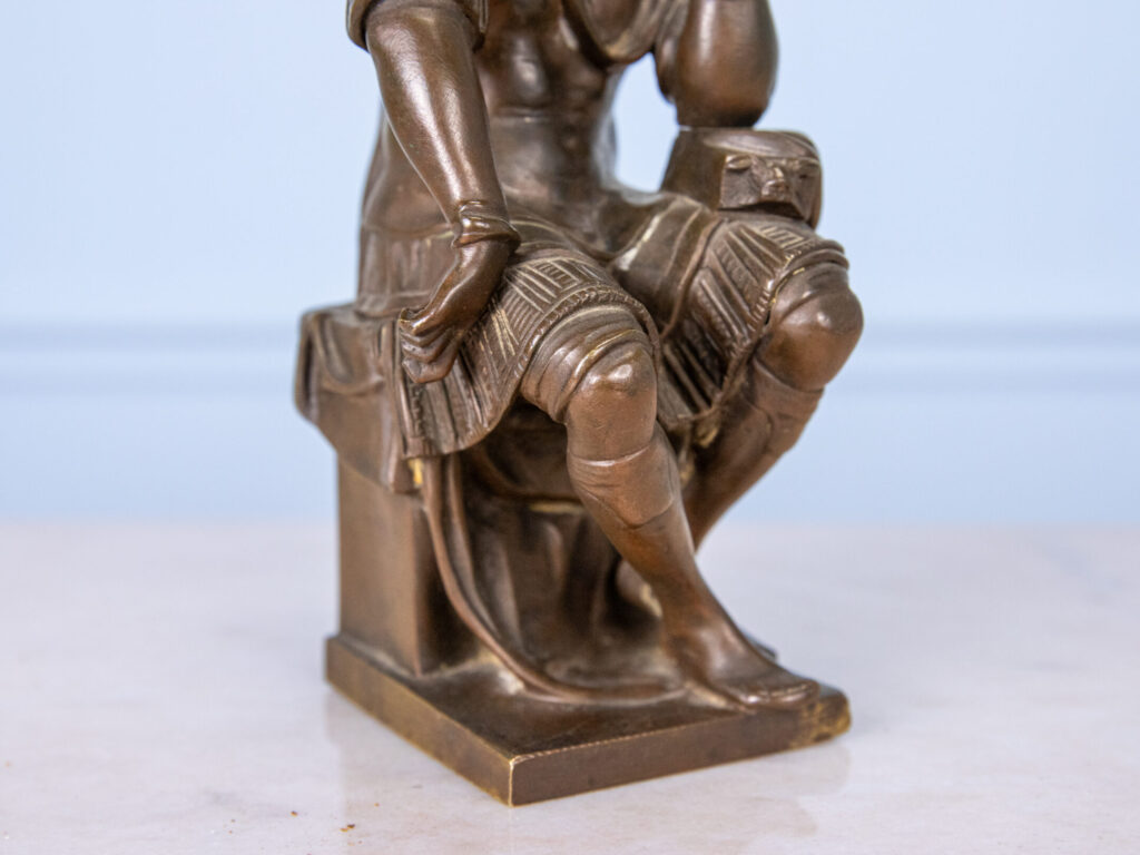 Антикварна бронзова скульптура «Лоренцо Медічі»