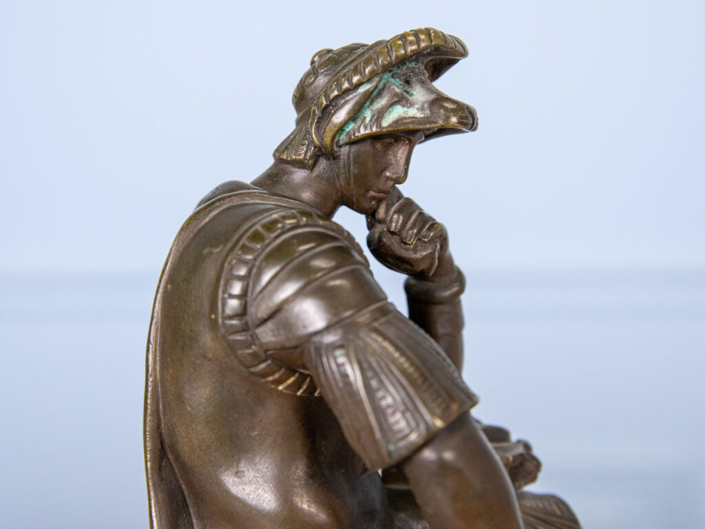 Антикварна бронзова скульптура «Лоренцо Медічі»