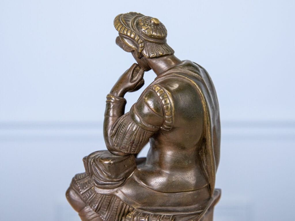 Антикварна бронзова скульптура «Лоренцо Медічі»