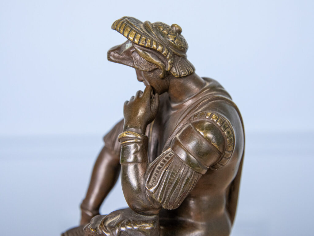 Антикварна бронзова скульптура «Лоренцо Медічі»