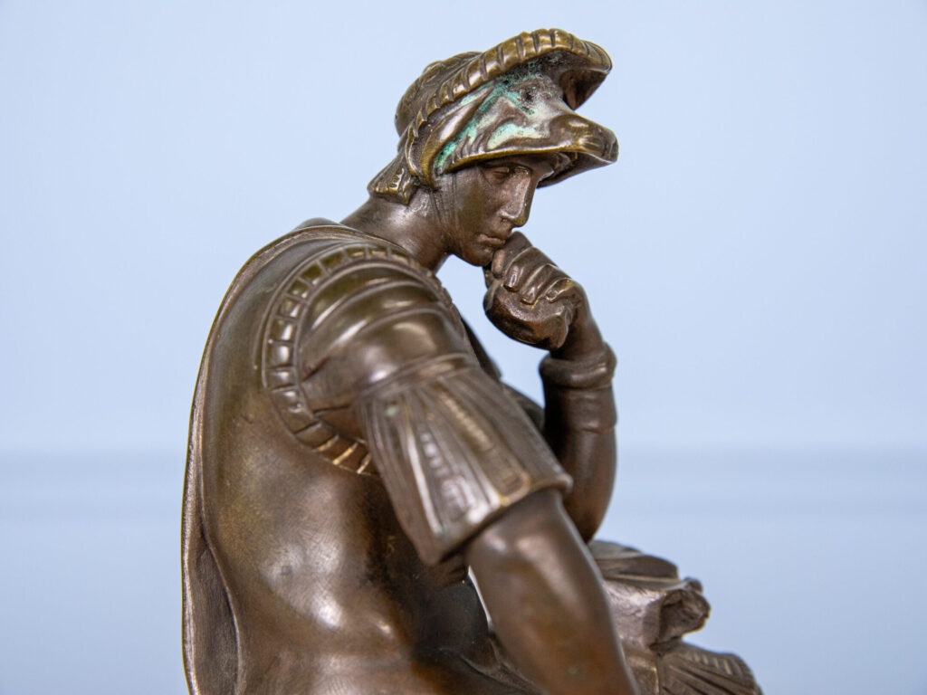 Антикварна бронзова скульптура «Лоренцо Медічі»