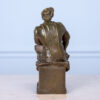 Антикварна бронзова скульптура «Лоренцо Медічі»