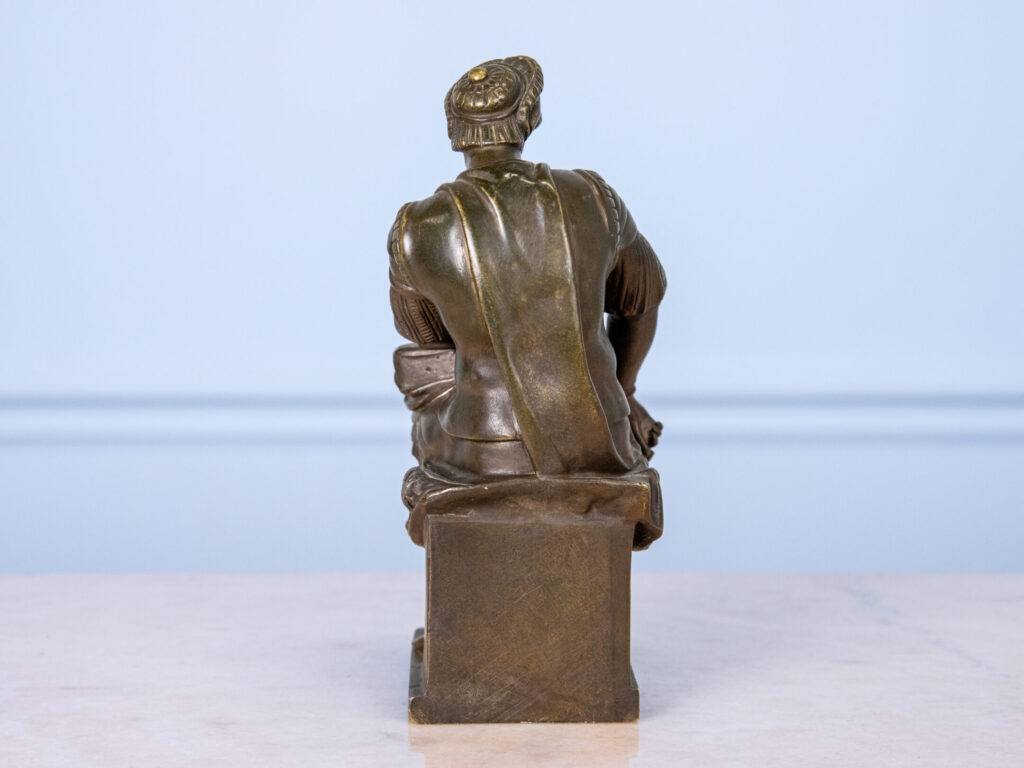 Антикварна бронзова скульптура «Лоренцо Медічі»