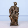Антикварна бронзова скульптура «Лоренцо Медічі»
