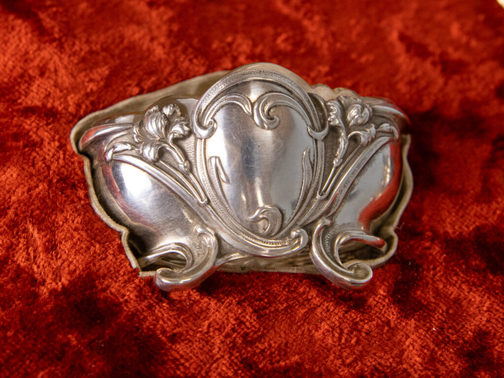 Антикварний срібний набір для спецій