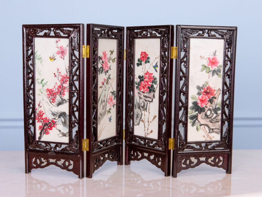 Настільна ширма в східному стилі