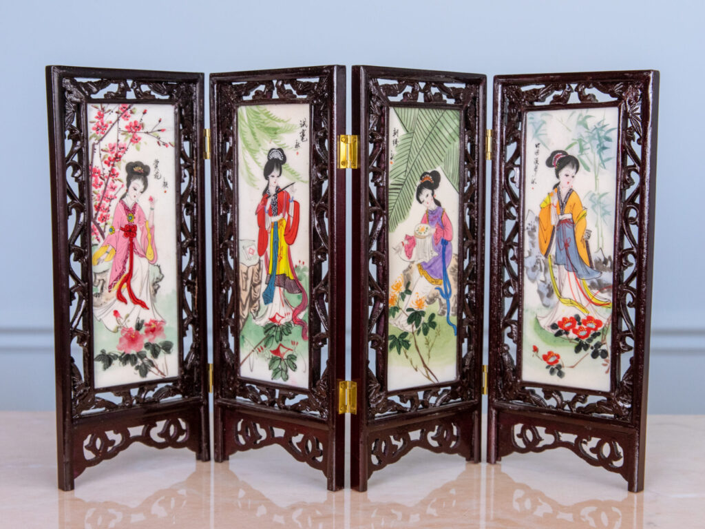 Настільна ширма в східному стилі