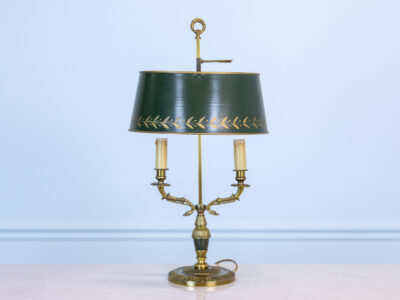 Вінтажна настільна лампа Bouillotte