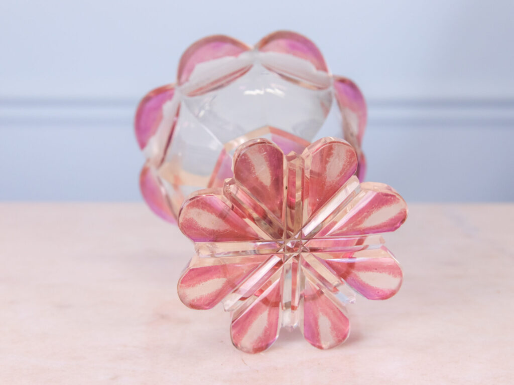 Вінтажна кришталева ваза