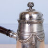 Антикварна срібна шоколадниця
