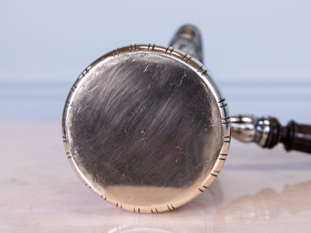 Антикварна срібна шоколадниця