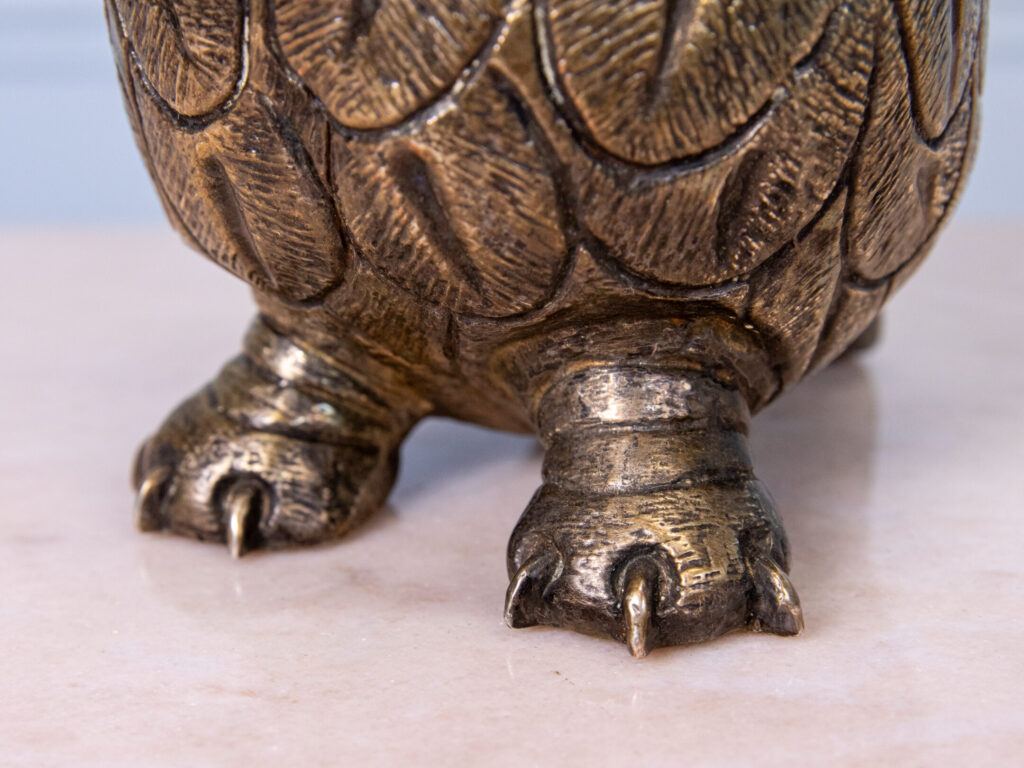 BN4A6703 Вінтажна ємність для льоду у вигляді сови