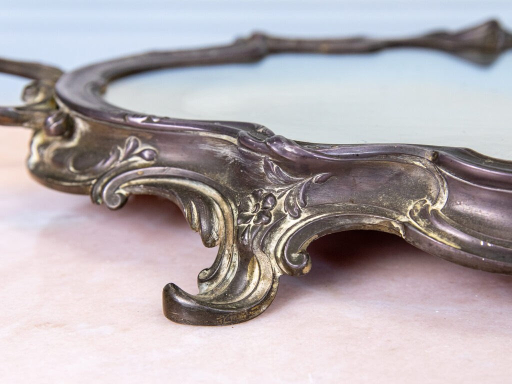 BN4A6728 Антикварна підставка-таця в стилі Людовика XV