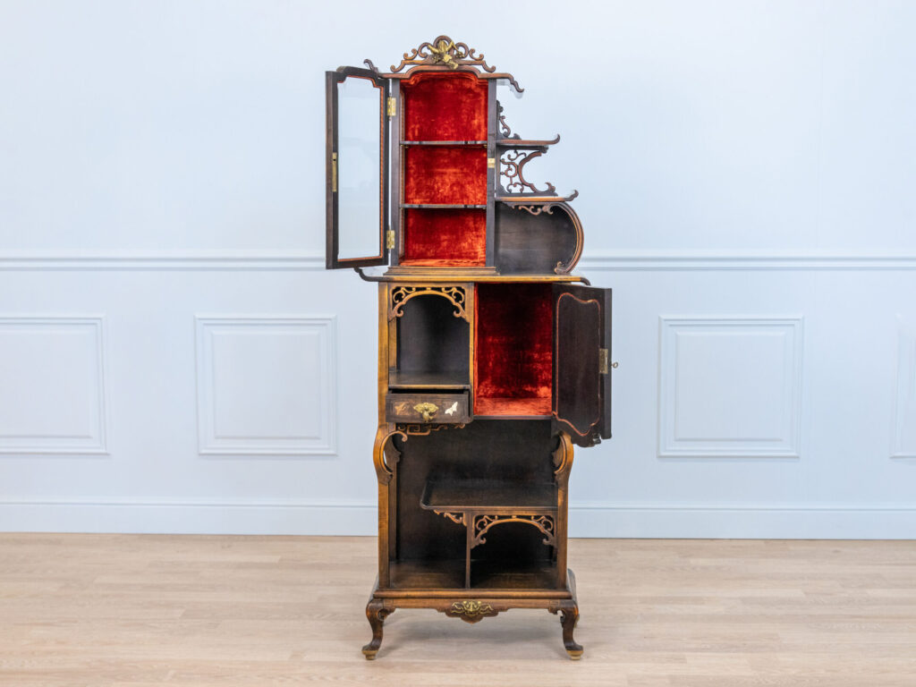 BN4A6843 Антикварна етажерка в стилі Віардо