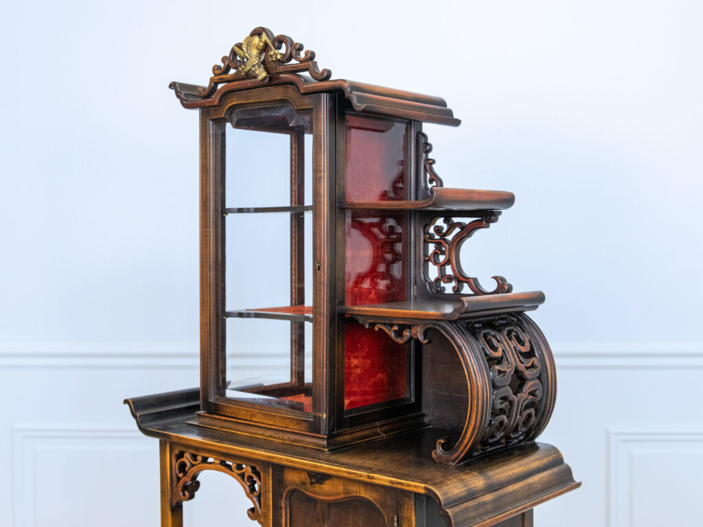 BN4A6868 Антикварна етажерка в стилі Віардо