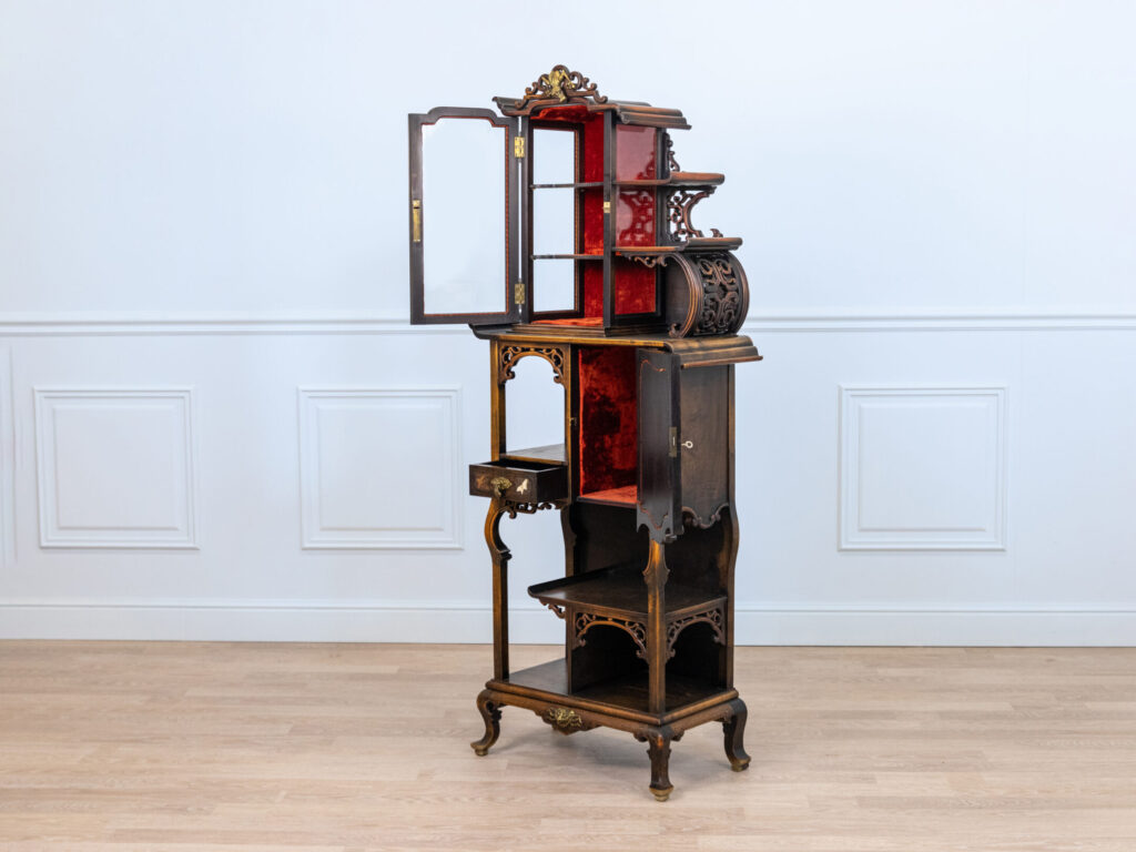 BN4A6877 Антикварна етажерка в стилі Віардо