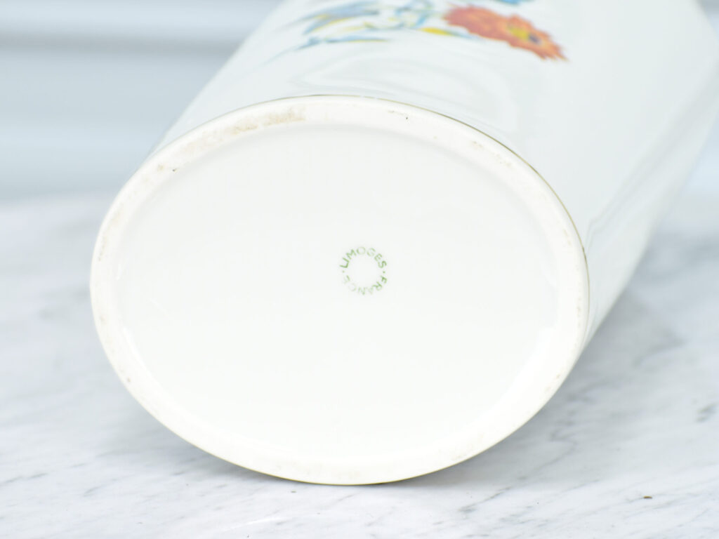 Декоративна порцелянова ваза, Limoges