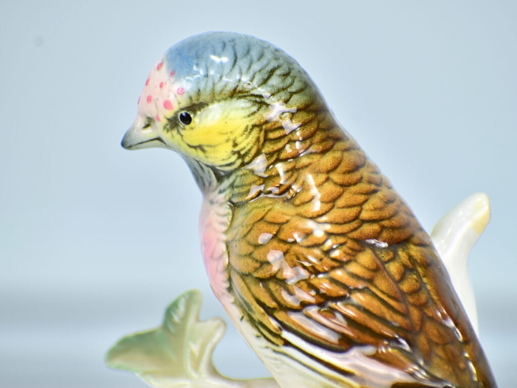 Антикварна порцелянова пташка, Karl Ens