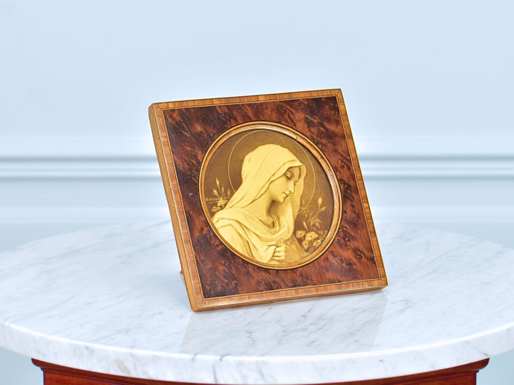 IMG_0094 Антикварна плакетка «Мадонна»