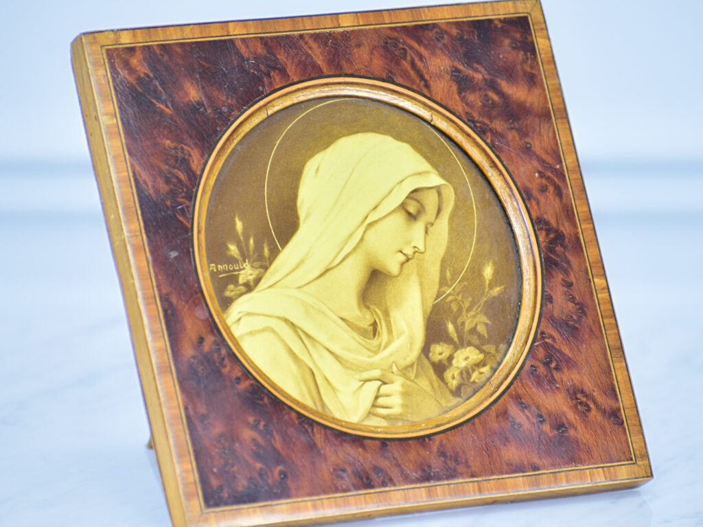 IMG_0096 Антикварна плакетка «Мадонна»