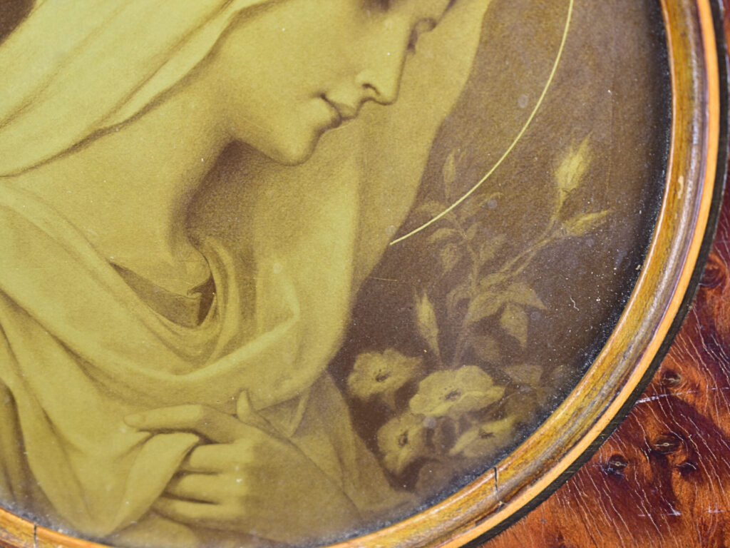 IMG_0104 Антикварна плакетка «Мадонна»