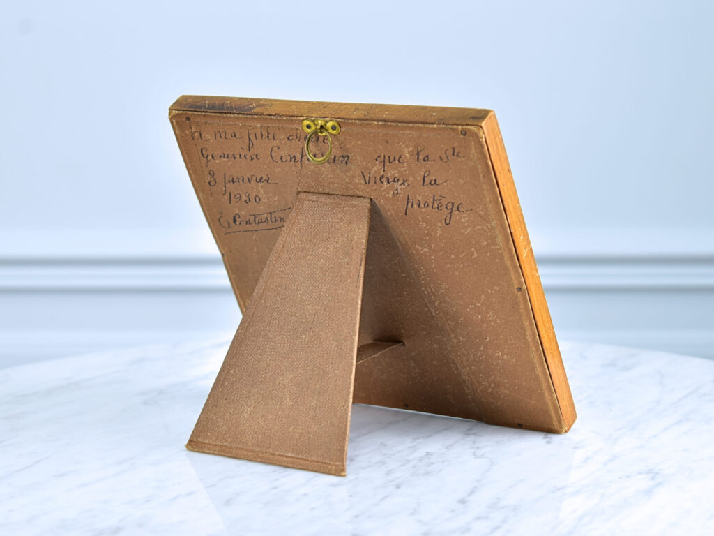 IMG_0107 Антикварна плакетка «Мадонна»