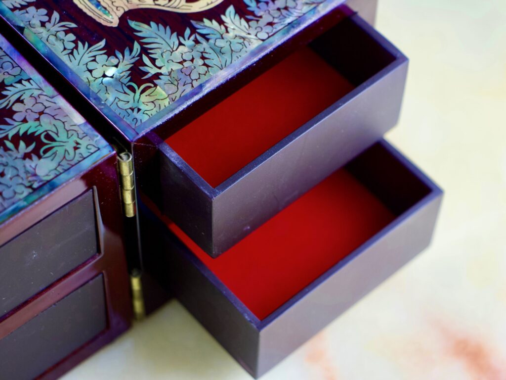 Антикварна шкатулка в східному стилі