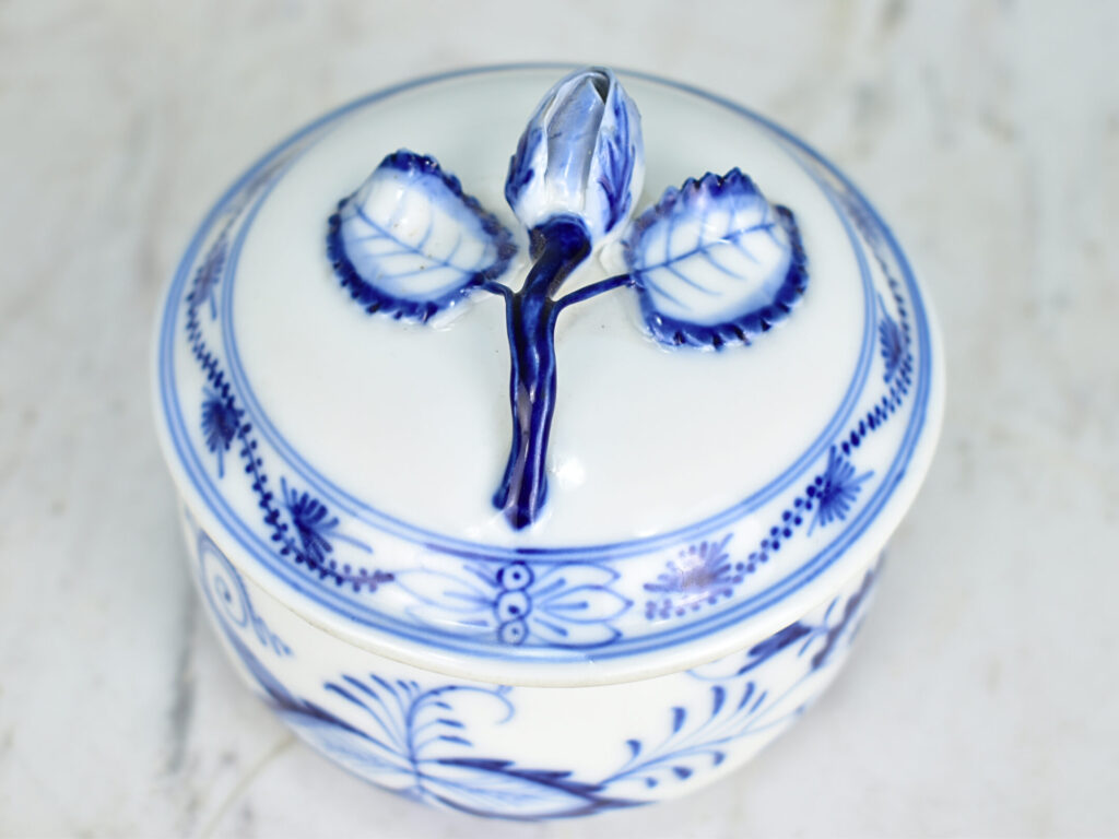 Порцелянова цукорниця «Blue Onion», Meissen
