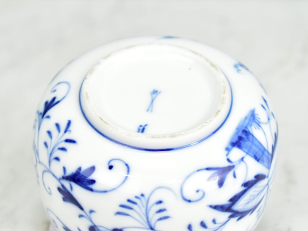Порцелянова цукорниця «Blue Onion», Meissen