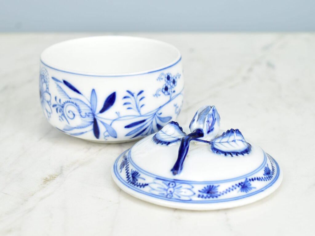Порцелянова цукорниця «Blue Onion», Meissen