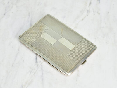 Антикварний срібний портсигар