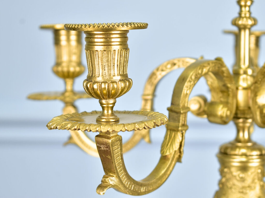 Антикварні канделябри в стилі Буль (Boulle)