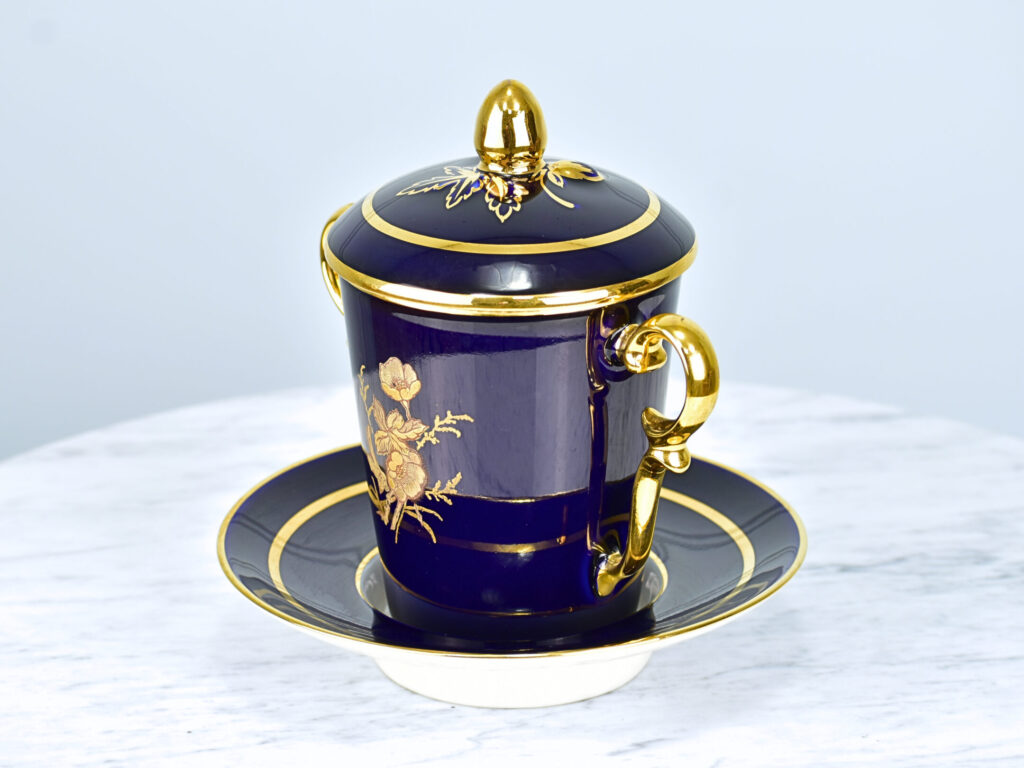 IMG_0674 Порцелянова чайна пара, Limoges F.M.