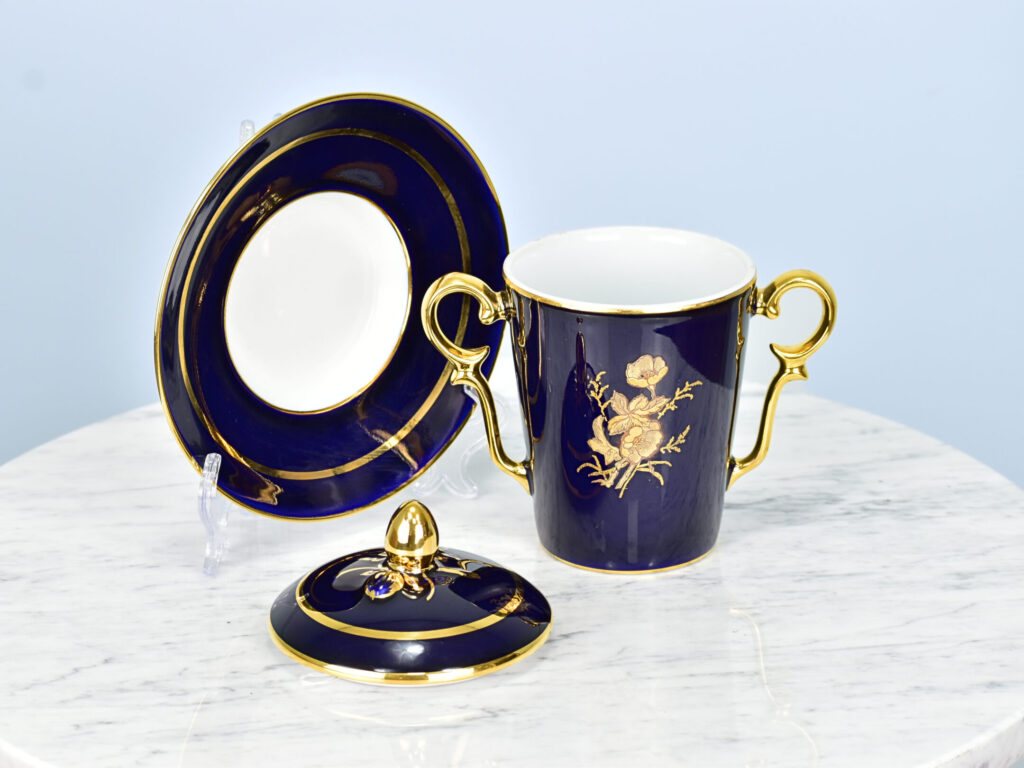 IMG_0677 Порцелянова чайна пара, Limoges F.M.