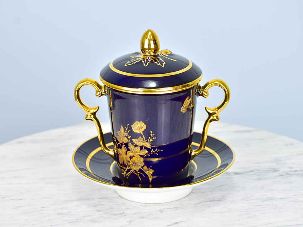 IMG_0679 Порцелянова чайна пара, Limoges F.M.