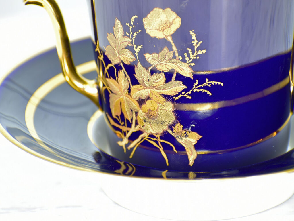 IMG_0682 Порцелянова чайна пара, Limoges F.M.